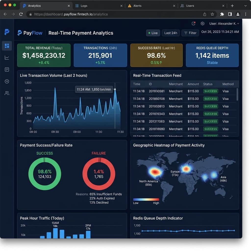 Real-Time Payment Analytics
